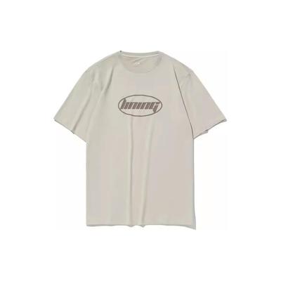 Li Ning Sports Fashion Series Printed Letter Crew Neck Pullover Short Sleeve T Shirt Unisex Tops AHSUA13-2