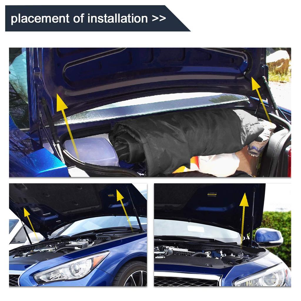 uxcell Газовая пружина, газовый амортизатор, амортизатор 500 мм, 20 кг, опорный амортизатор, амортизатор капота, гидравлический амортизатор, универсальный дверной шкаф, подвесной шкаф