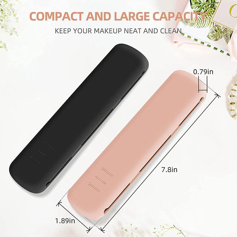 Высококачественная водонепроницаемая силиконовая дорожная сумка для кистей для макияжа