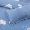 Class A Brushed Fabric Four-Piece Bed Sheet Set - Skin-Friendly, Ideal for Dorms