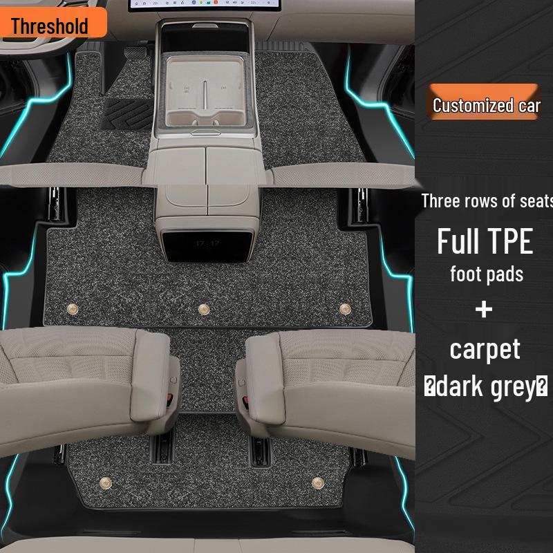 2025 Lydo L90 Специальные всепогодные коврики из ТПЭ для автомобилей с шестью-семью сиденьями