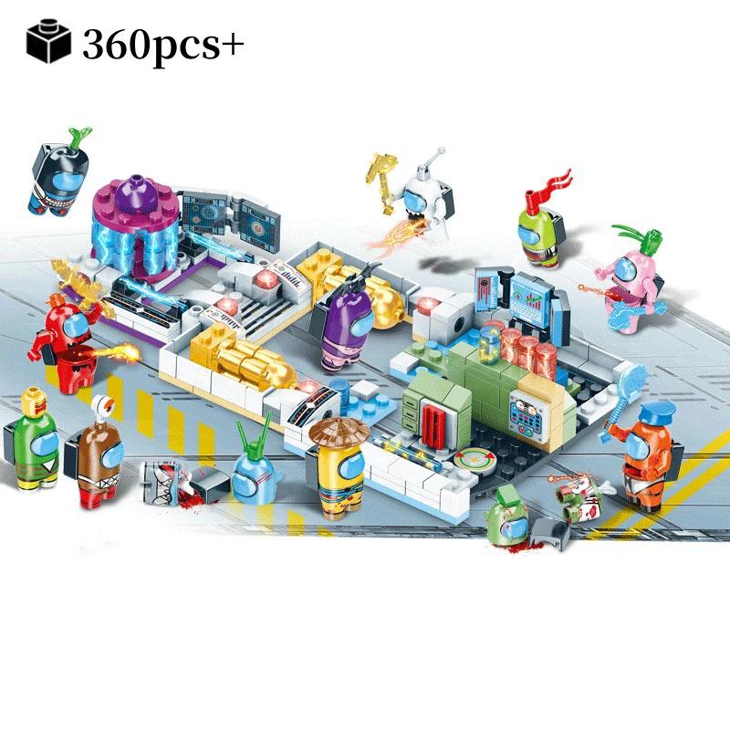 New Space Werewolf Killer Game Toys Internal Ghost Civilian Dolls Assemble Building Blocks Boy Toys Gift Christmas Birthday Gift