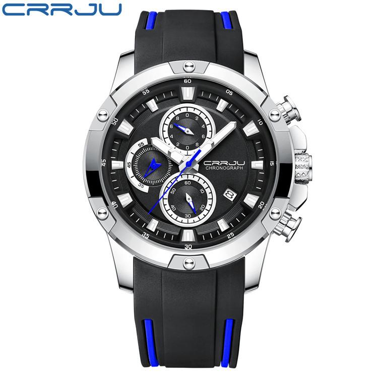 CRRJU-2298 Новые мужские часы, повседневные индивидуальные часы, модные популярные студенческие часы