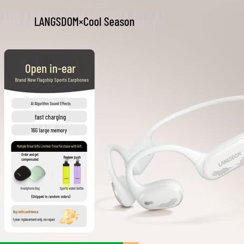 Lanston AirWavePro2 (BE28) Спортивные Bluetooth-наушники с открытым ухом