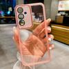 Прозрачный чехол для телефона Samsung Galaxy S26 A37 A57 A36 A16 A56 A35 A54 A34 A14 A26 5G A32 A17 A13 A33 A53 A15 A25 Защитная пленка-чехол для объектива камеры