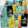 Чехол для телефона для iPhone 17 16 15 Plus Xiaomi Poco F8 F7 X7 X6 M8 C85 C75 Redmi Note 14 12 11 13 Pro Max A4 14C 13C 15C Pokemon GO Пикачу Сквиртл Чехол