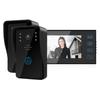 7in Waterproof Video Intercom Doorbell 2 Camera 1 LCD Monitor Security Door Phone