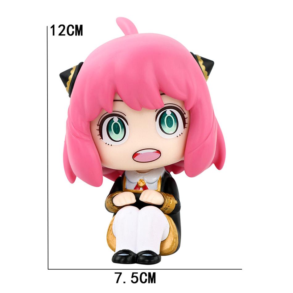 NEW Spy Family Figure Anya Forger Anime Figures Cute Spy FamilyPVC Statue Figurine Collection Model Desk Decoration Toys Gifts