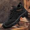 Fashion Men's Casual Shoes Autumn Non-slip Insulation Electrician Work Shoes Men Trendy Lightweight Wear-resistant Labor Protection Shoe