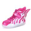 Children's LED Luminous Shoes Boys Girls Lights Usb Charging Boys and Girls Flash Shoes Sports Shoes High-top Sports Shoes