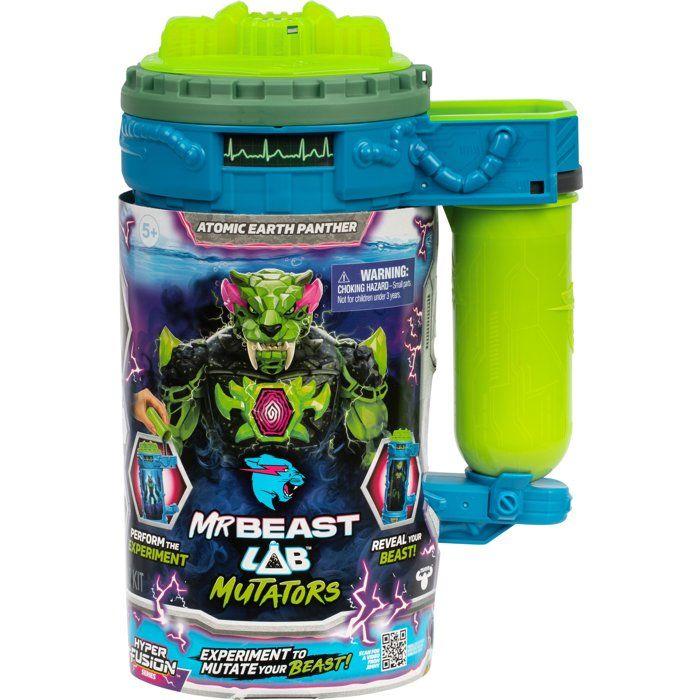 Figurine Mutator Atomic Earth Panthere - MRBEAST LAB - ROCK - 13 cm - Dès 5 ans