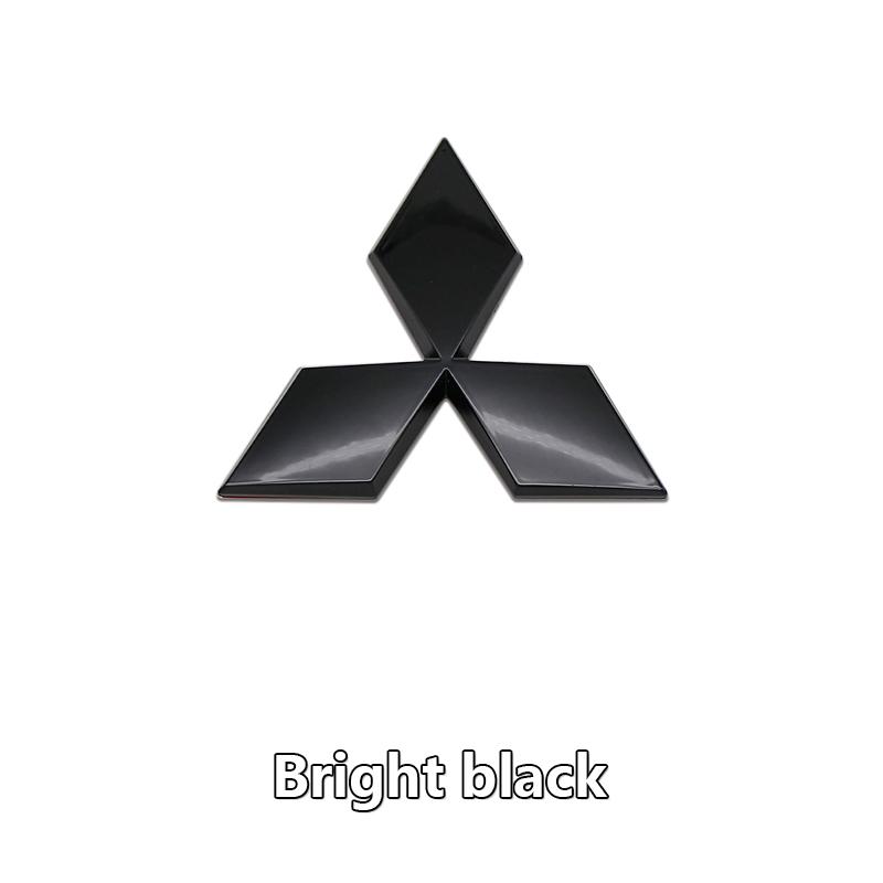 ABS Car Front Grille Logo Badge Decoration Sticker for Mitsubishi Pajero Outlander XL Montero Lancer Galant Xpander Accessories