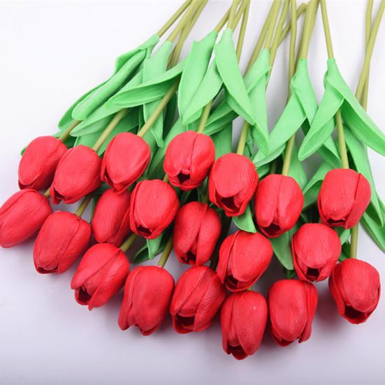 5 шт. имитация цветов тюльпана красивые многофункциональные очаровательные высококачественные искусственные цветочные тюльпаны поддельные цветы букеты для свадьбы