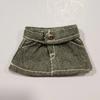 Mini Princess Skirt Accessories Fashion Dresses Skirt Plush Dolls Clothes  For 10cm Cotton Doll