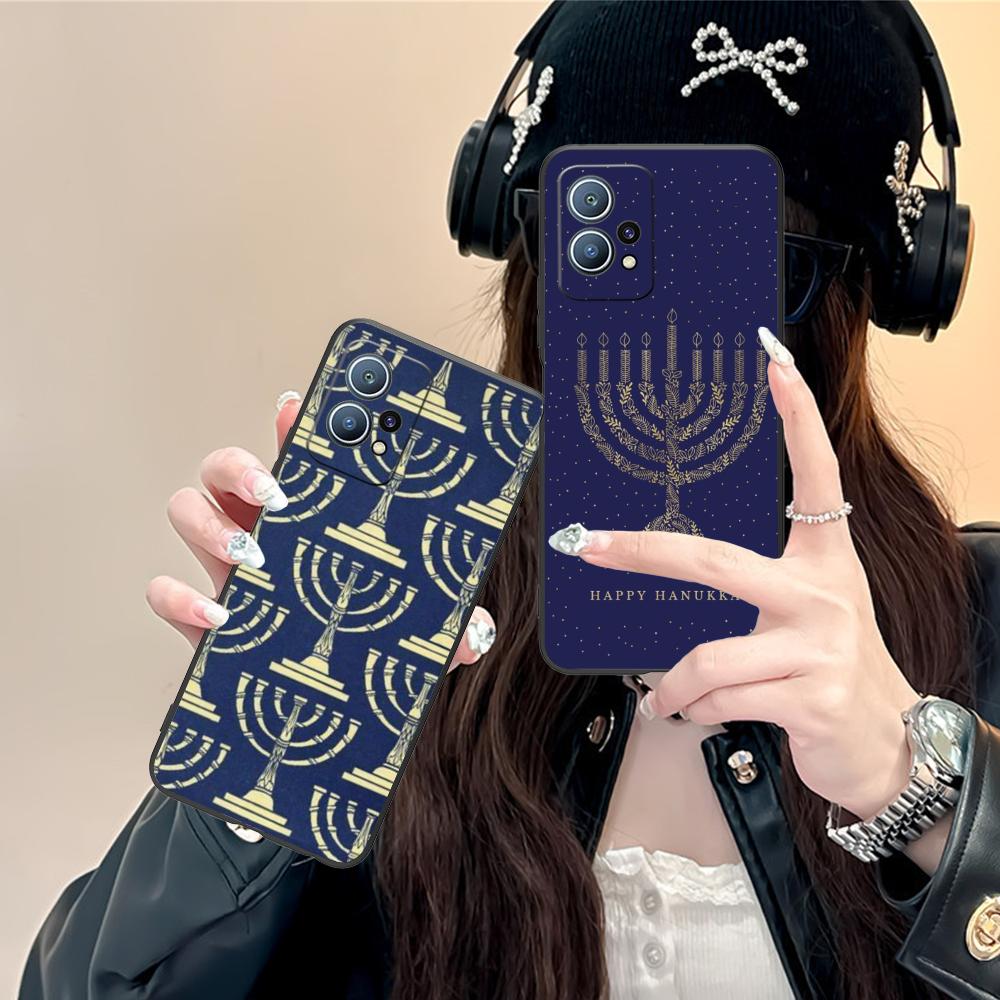 Еврейский Ханукальный Чехол для Мобильного Телефона для Huawei P60 P50 P40 P30 P20 P10 P9 P8 Pro Lite Plus Цветной Печатный Чехол Чехол Роскошный