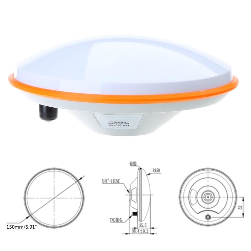 Высокая точность RTK GNSS антенна F9P Антенна CORS TNC 3,3-16 В Измерение с высоким коэффициентом усиления GNSS ГЛОНАСС GALILEO BDS