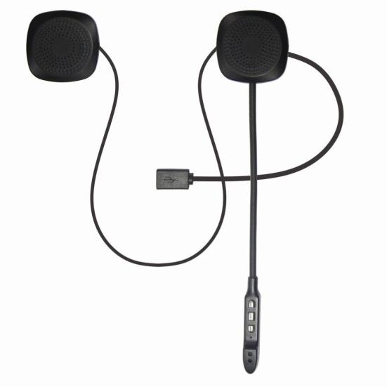 T2 Беспроводная Bluetooth-совместимая гарнитура для мотоциклетного шлема 5.0, стереодинамик, наушники