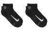 Nike Мужские носки-невидимки, 2 пары, черные CV2617-010