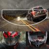 Universal Waterproof Motorbike Helmet Visor Film Nano Coating Antirain Antifog Insert Lens Sticker Shield Safety Driving