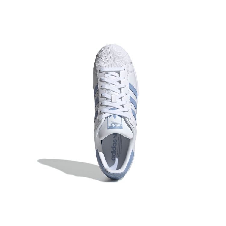 Adidas Кроссовки унисекс Superstar Glow Blue White Footwear-White EF9239