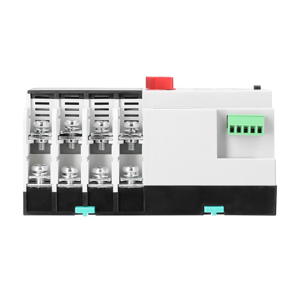 Компактный автоматический резервный переключатель Электрические селекторные переключатели Двойной выключатель питания Рельс солнечной энергии