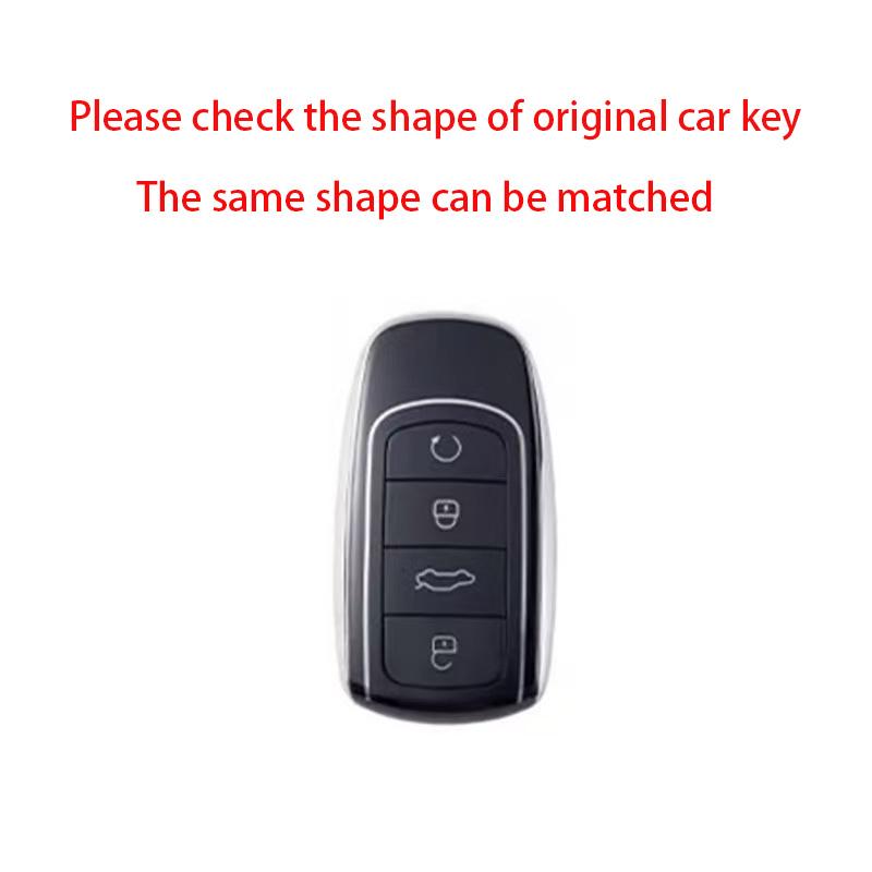 Чехол-брелок из цинкового сплава для ключа автомобиля Chery Omoda C5 5 fx 7 8 pro plus 2022 2023, защитный корпус, аксессуары