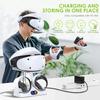 Для PS5 VR2 с контроллером подсветки дисплея, зарядной базой, зарядным устройством с держателем для очков, игровыми аксессуарами