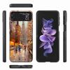 Художник Лондон Картина Масляная Картина Чехол для Телефона Для Samsung Z Flip 6 7 5G Z Flip 5 Galaxy Z Flip 3 4 5G ZFlip Ударопрочный Жесткий Чехол
