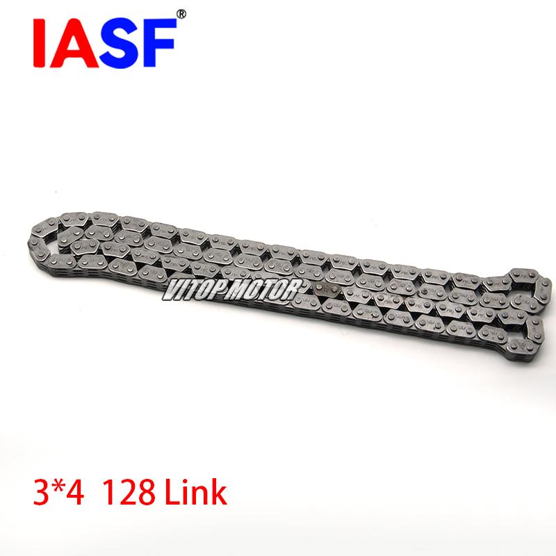 Fits for Kawasaki KLX250 KLX 250 1992-2015 2014 2013 2012 2011 2010 Motorcycle Engine 128 Link Camshaft Timing Chain Sets