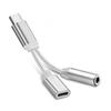 2 In 1 Type-c To 3.5mm Earphone Audio Jack Charging Cable Converter Adapter