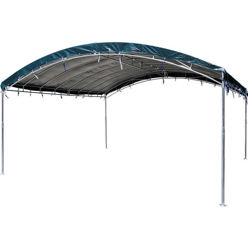 Heavy-Duty Round Arch Outdoor Carport Awning