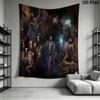 Fantasy Night Tapestry Tapestry Background Cloth Fashion Print Home Decor Christmas Gift Wall Decoration