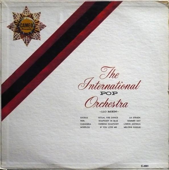 Виниловая пластинка INTERNATIONAL POP ORCHESTRA International Pop Orchestra B305 БАРРИ Канада Джаз Б/у