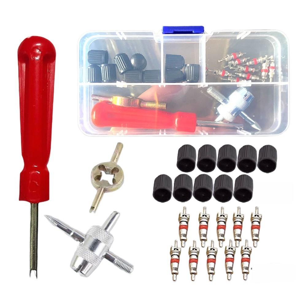 Wide Compatibility Valve Core Kit Valve Stem Kit Tire Valve Repair