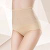 Женские однотонные хлопковые трусики, дышащее нижнее белье, нижнее белье с высокой талией, большие размеры, формирователь тела