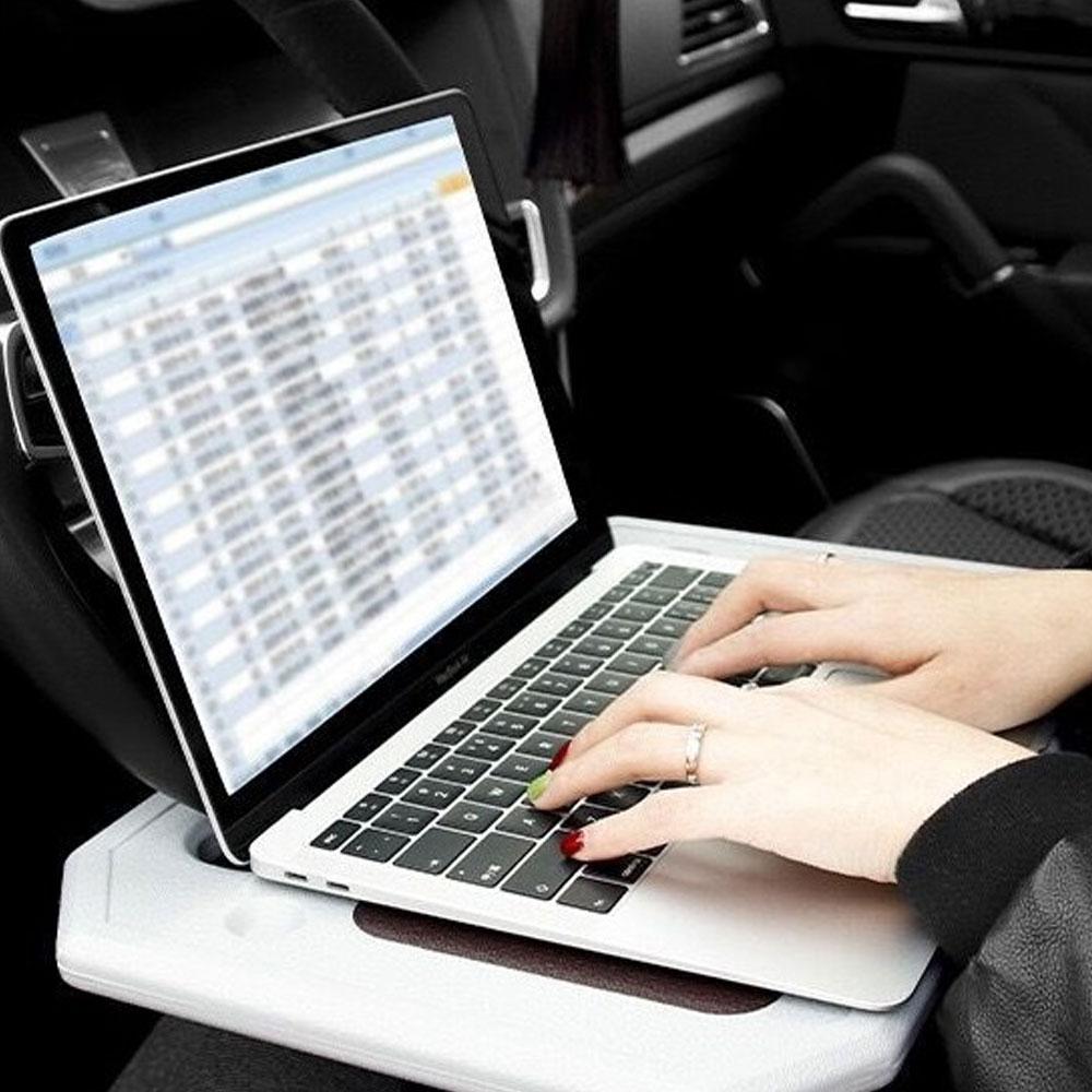 Universal Car Table Steering Wheel Eat Work Cart Drink Coffee Goods Holder Tray Car Laptop Computer Desk Stand Seat