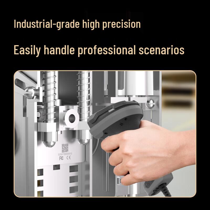 Deli Industrial Barcode and QR Code Scanner