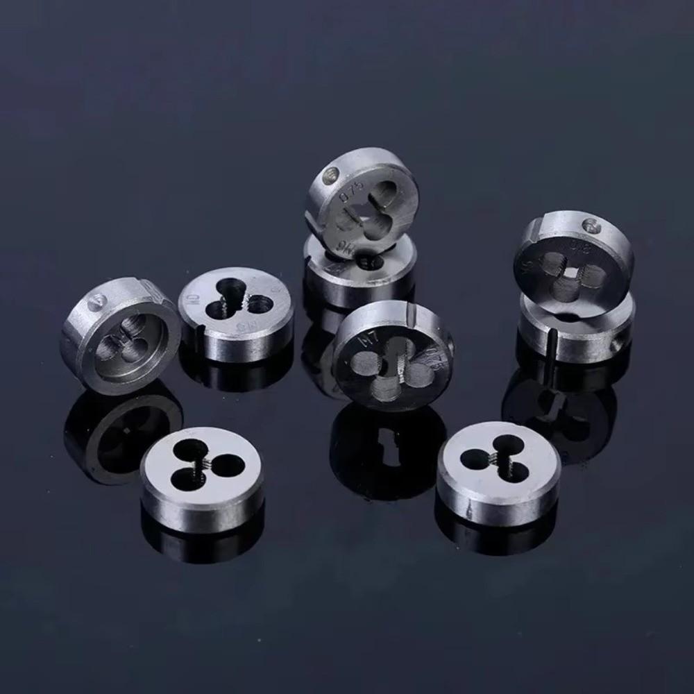 Набор метчиков и плашек, 40 шт., метрический, из легированной стали, набор инструментов для нарезания резьбы, новые ручные инструменты для нарезания резьбы