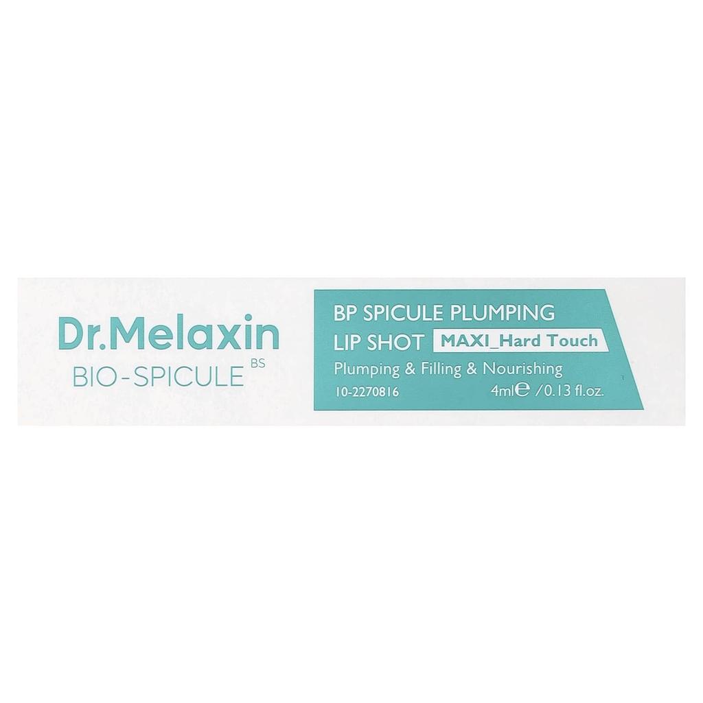 Dr.Melaxin Bio-Spicule B5, Plumping Lip Shot, Maxi Hard Touch, 4ml (0.13fl Oz)