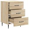 Nightstand Sonoma Oak 43 x 41 x 66.5 cm Engineered Wood