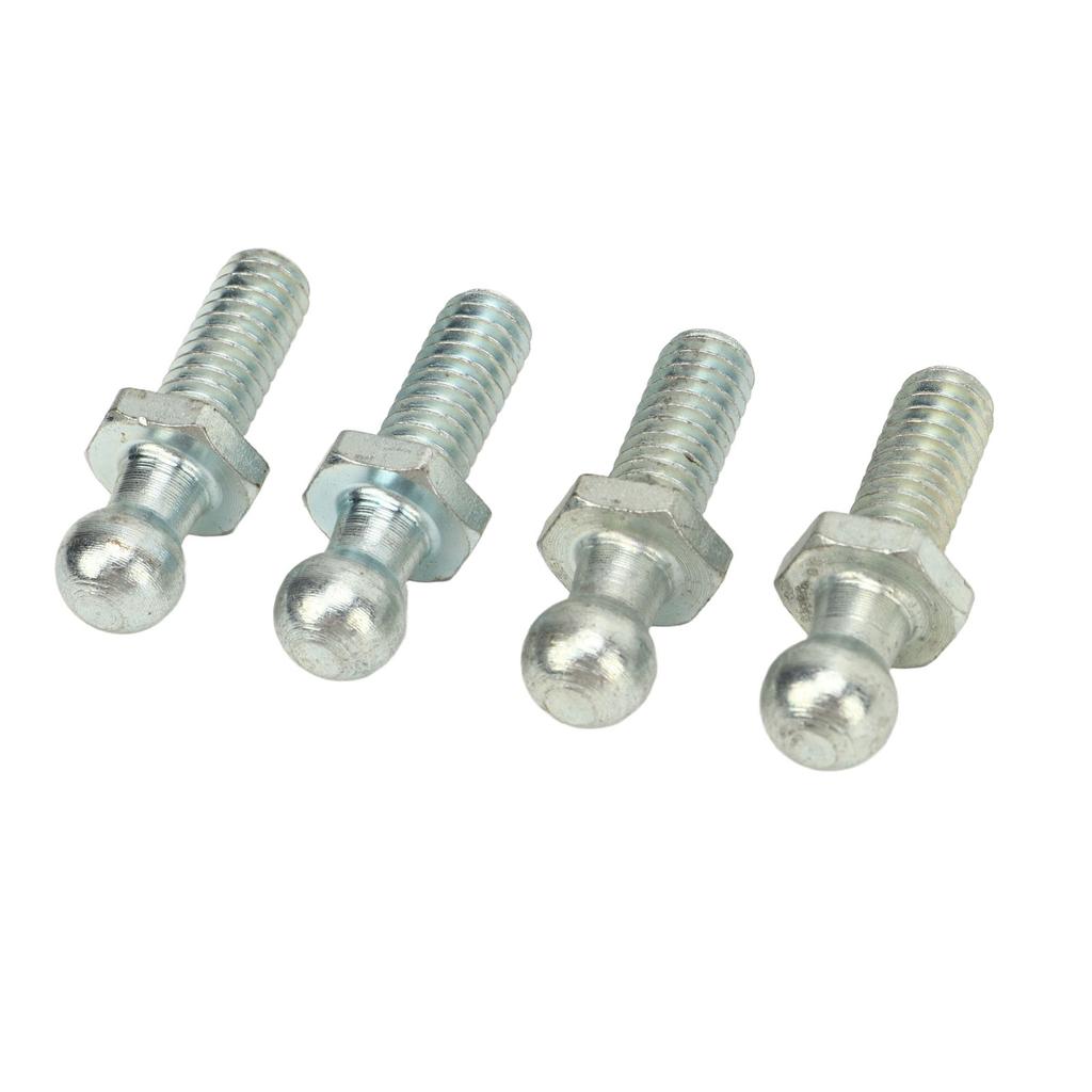 4Pcs 10mm   Studs 5Celsius16‑18 Thread High Hardness Rugged Stable   Studs Washers Kit for Tool Boxes RVs Cars