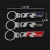 VW 2026 Hot Metal Rline R Line Badge Embelm Car Key Ring Key Chain Car Styling For VW  Golf Sagitar Magotan Polo Santana Vista L MF4