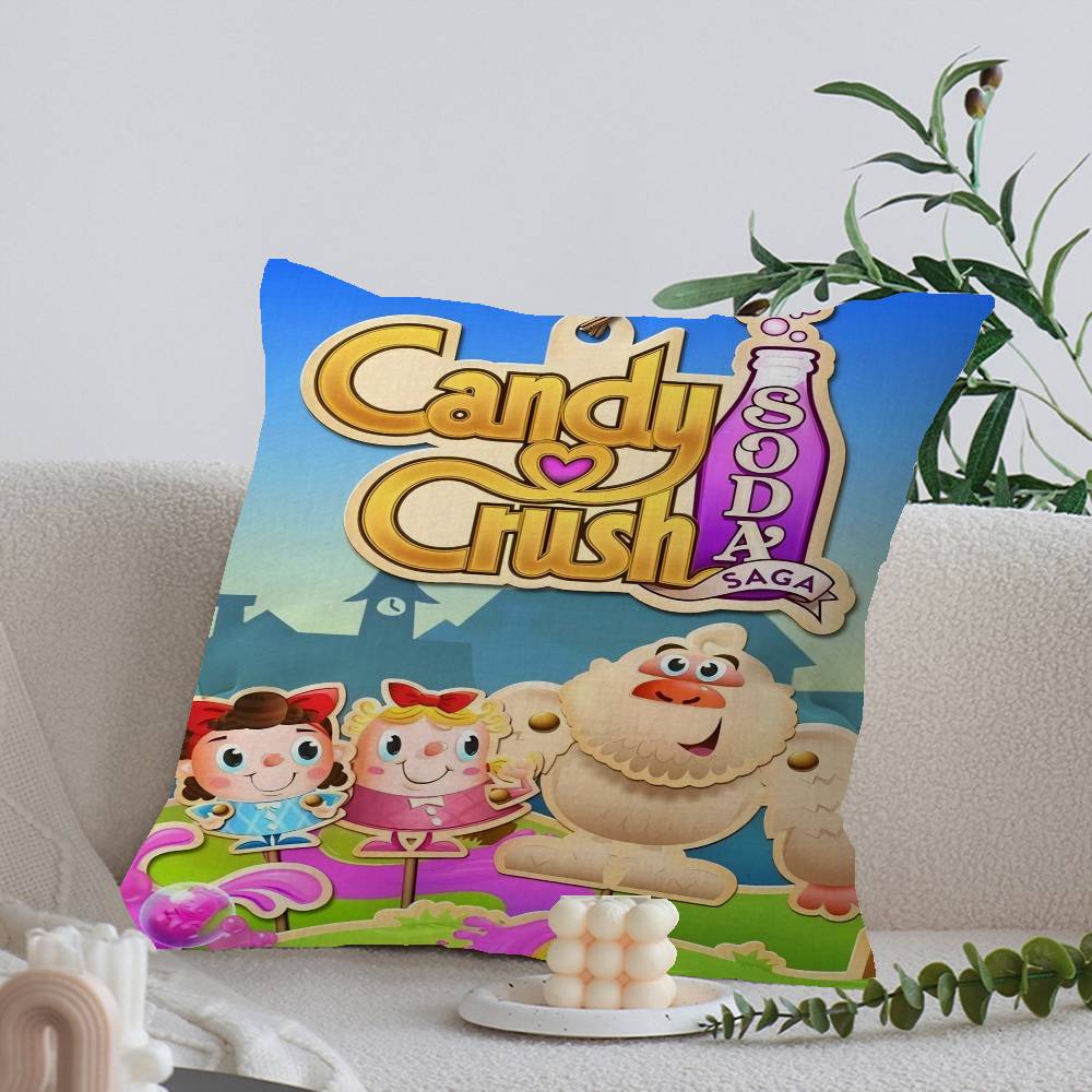 CCandy CCrush SSaga pillow cover sofa cushion cover home room decoration children gift