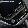 Нижняя отделка ABS для GPS-навигации для Toyota Corolla Cross XG10 2022 2023 2024+ Декоративная рамка Наклейка Внутренние аксессуары