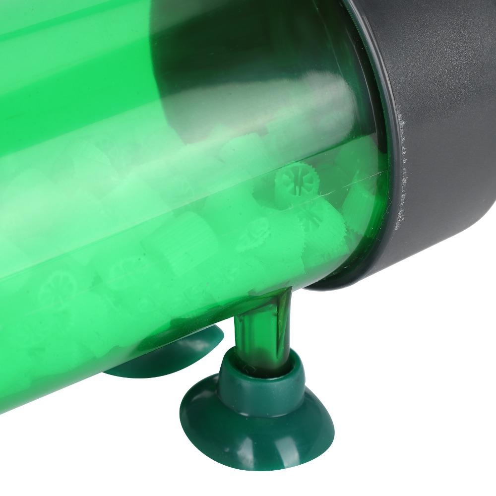 Стабильная установка Фильтр с псевдоожиженным слоем с присоской Аквариумный биологический фильтр Аквариум