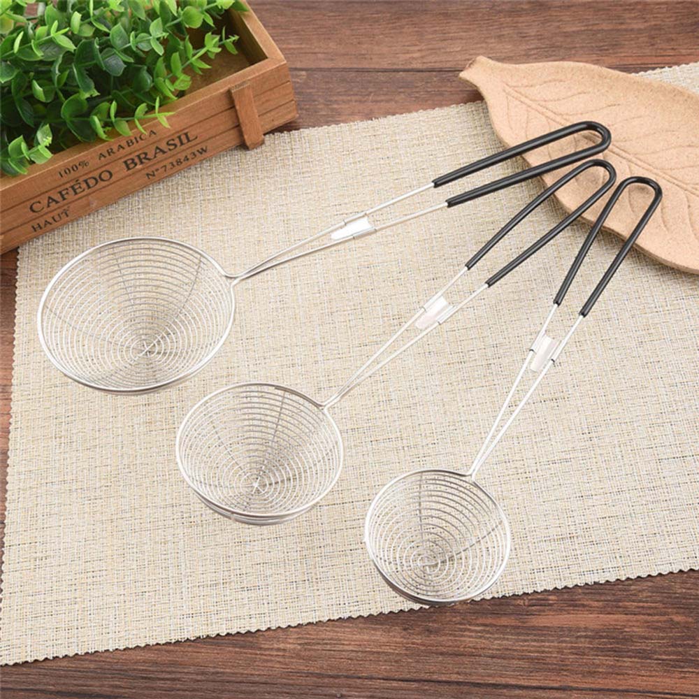 Non-Stick Multifunction Sifting Kitchen Home Colander Cooking Tool Spider Strainer Skimmer Spoon