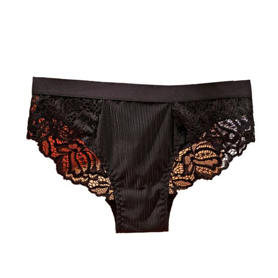 Сексуальные прозрачные кружевные женские трусы с низкой посадкой, подтягивающие бедра, дышащие бесшовные трусики, облегающие трусы
