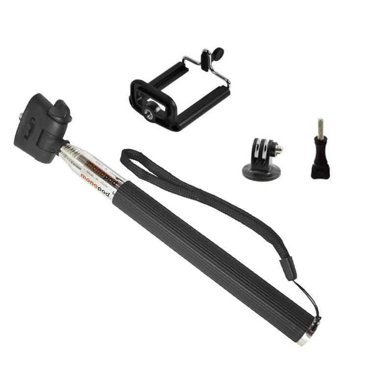 Selfie Stick Monopod for Gopro Hero 13 12 11 10 9 8 7 6 5 4 Session 3 SJCAM EKEN Extendable Handheld Monopod for Go Pro DBPOWER 7