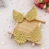 16pcs 42mm*70mm Glitter Paillette Big Angel Wings Appliques Patches Wedding DIY Craft Supplies