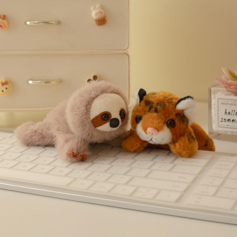 Милый магнитный животный тигр кролик наклейка на холодильник плюшевая игрушка кукла коала кукла детская успокаивающая тряпичная кукла